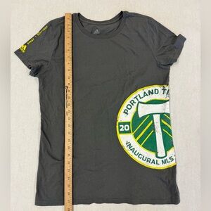 Adidas Women’s  Gray Portland Timbers Inaugural Season Graphic Tee